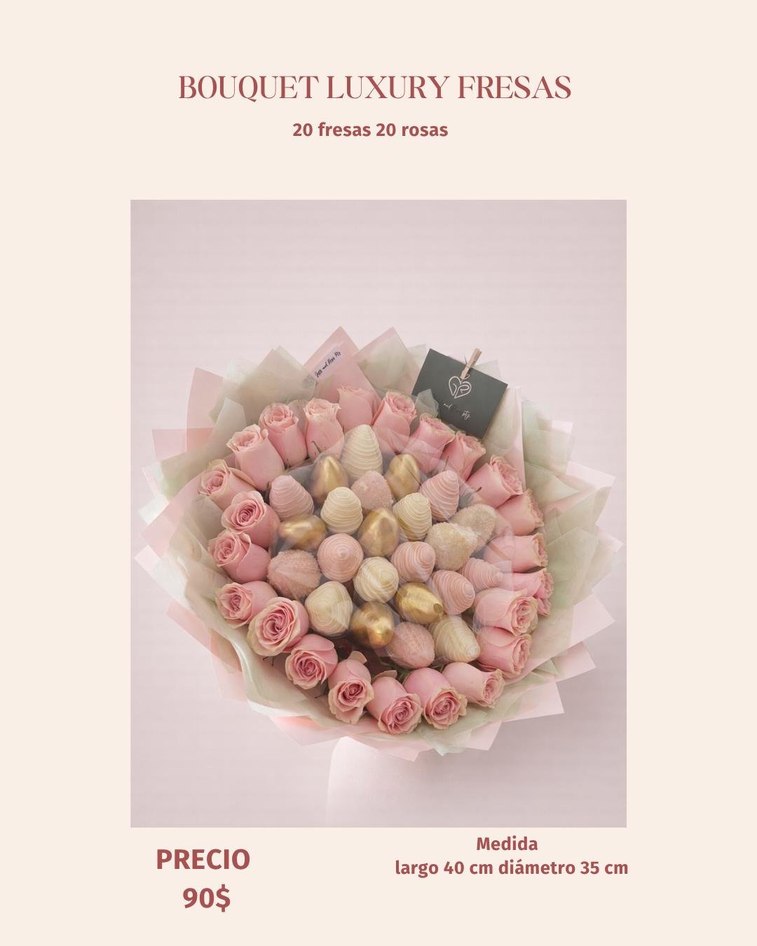 Bouquet Luxury Fresas